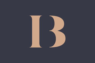 Abstract letter IA logo. This logo icon incorporate with abstract shape in the creative way. Minimalist abstract letter logo.