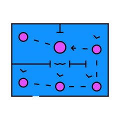 route optimization autonomous delivery line icon vector. route optimization autonomous delivery sign. isolated symbol illustration