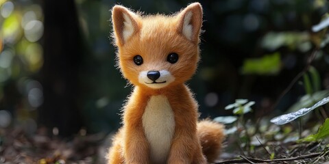  adorable stuffed animal dhole
