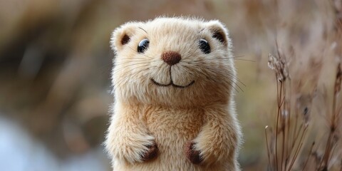 adorable stuffed animal gopher