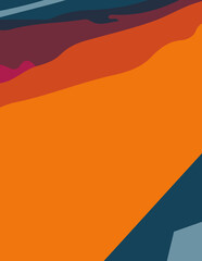 minimalist abstract aesthetic illustration. Modern style wall decoration. contemporary artistic poster. banners