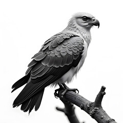 Obraz premium eagle on a branch