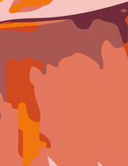 minimalist abstract aesthetic illustration. Modern style wall decoration. contemporary artistic poster. banners