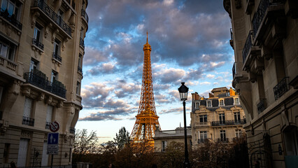 Fototapeta premium Paris panorama