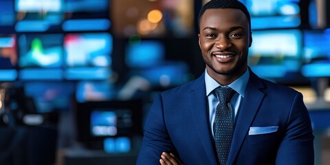african american male news broadcaster 