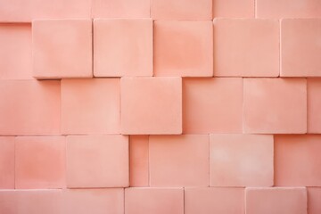 Rough grunge pink brick wall texture background. Peach fuzz color. Old light stone, brickwork. Backdrop por design, wallpaper, banner, card