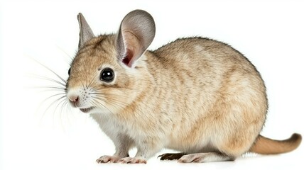 Obraz premium A desert mobile animal explores its environment with curiosity and agility in a pristine setting