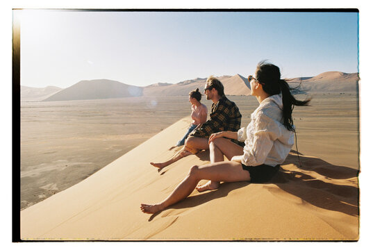 sunset travel Namibia