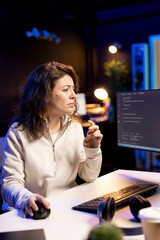 Worried computer scientist stressed after finding many security vulnerabilities, scared of malware...