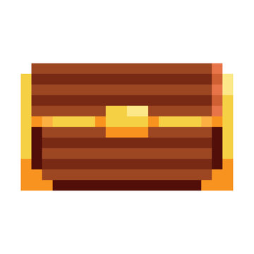 video game item pixelated treasure