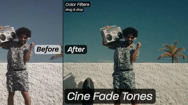 Cine Fade Tones Color Filters 