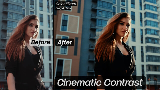 Cinematic Contrast Color Filters 
