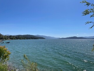 lake in the mountains
