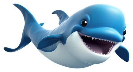 Fototapeta premium PNG Whale animal mammal shark.