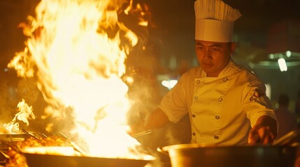 Culinary Chaos: Thai Cooking Competition Frenzy with Chefs Racing Against Time