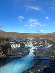 river in the mountains