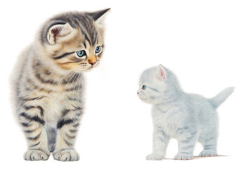 Obraz premium PNG Kitten animal mammal pet transparent background