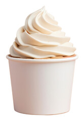 PNG Ice cream cup mockup dessert food ice cream.