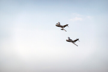 Mig-15 one of the first successful jet fighters with a swept wing, in its time it belonged to the top