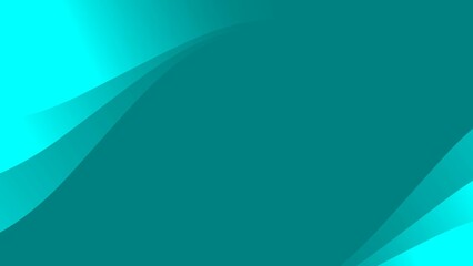 A soft light blue Abstract Turquoise gradient Background