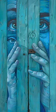 Arte de rua retratando a conscientiza&ccedil;&atilde;o sobre sa&uacute;de mental