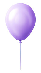 PNG Balloon anniversary celebration decoration.