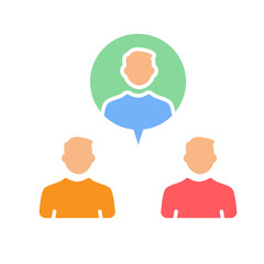 Mediator Icon, Bussines mediator, Handshake