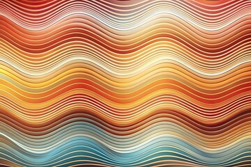 Abstract background with random waves reflected