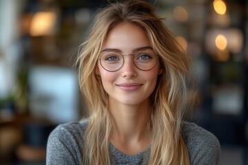 Obraz premium professional interview scene confident female manager warmly engaging with job applicant modern office interior with natural light