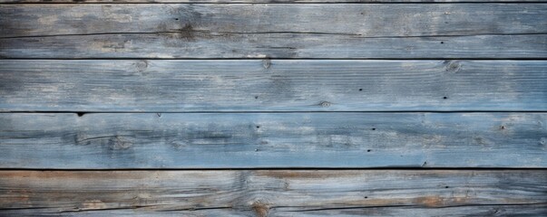 Fototapeta premium Light blue old shabby wooden background texture. Painted teal old rustic wooden wall. Abstract texture for furniture, office and home Interior
