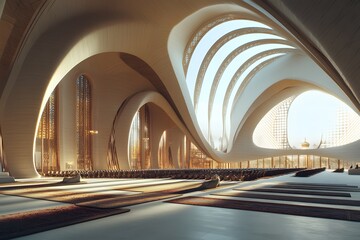 Modern Mosque Interior Design