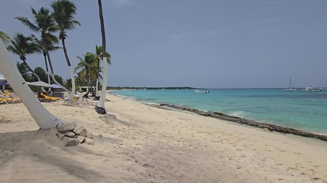 Beach of Catalina island, Dominican republic