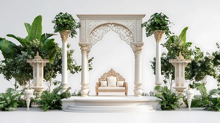Elegant Mughal Garden Frames for Displaying Artwork and Photography – Perfect for Any Setting
