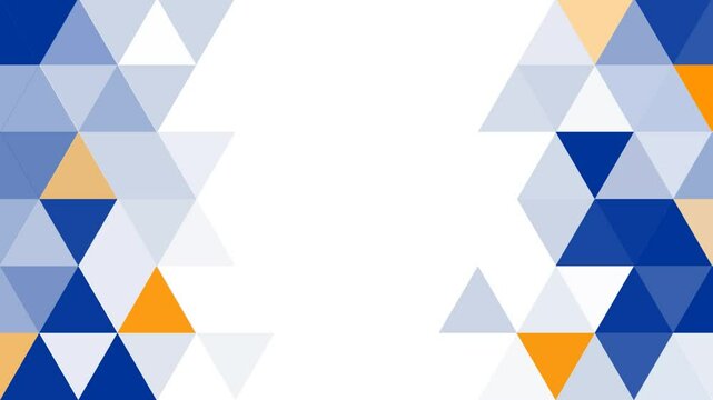 abstract triangle pattern geometric background video 