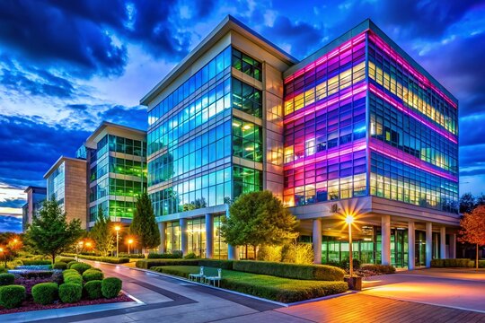 Regeneron Pharmaceuticals Inc Building and Surroundings on Old Saw Mill River Road Tarrytown NY