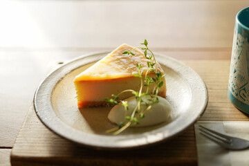 手紙舎 2nd STORYのレモンのチーズケーキ
