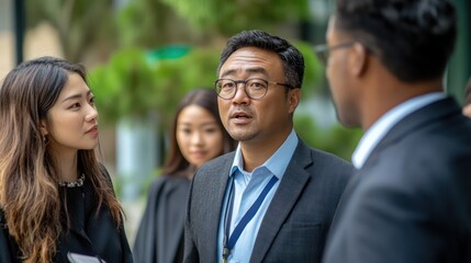 Asian  leaders promoting circular economy strategies in developing nations, focusing on resource efficiency and sustainability