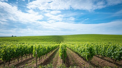 Fototapeta premium Vineyard Landscape