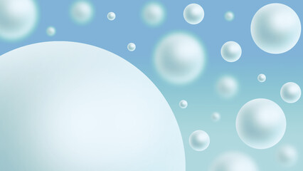Water drops on gradient background bubble color concept graphic for illustration