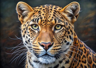 Obraz premium Step-by-Step Guide on How to Draw Realistic Leopard Spots for Beginners and Art Enthusiasts