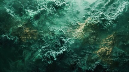 Captivating underwater landscape featuring vibrant hues intricate textures and a sense of depth and mystery within the marine environment