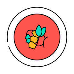 gazpacho soup spanish cuisine line icon vector. gazpacho soup spanish cuisine sign. isolated symbol illustration