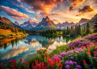 Stunning Nature Wallpapers Featuring Majestic Landscapes, Vibrant Flora, and Serene Environments