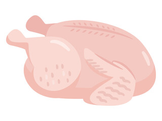 鶏肉のイラスト