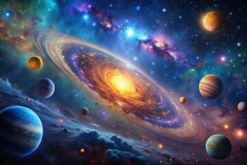 Stunning Views of Outer Space: Galaxies, Nebulae, Stars, and Cosmic Wonders Captured in Images