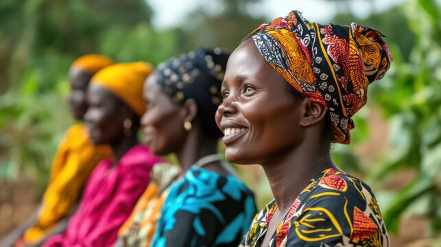 Sub-Saharan African individuals participating in peer-to-peer investment platforms, building wealth through collective lending