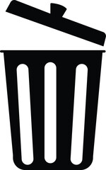 trash can icon Bin icon set. Trash can symbol vector 