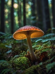 Fototapeta premium Mushrooms in the woods
