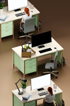 Unemployment, layoff concept