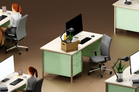 Unemployment, layoff concept